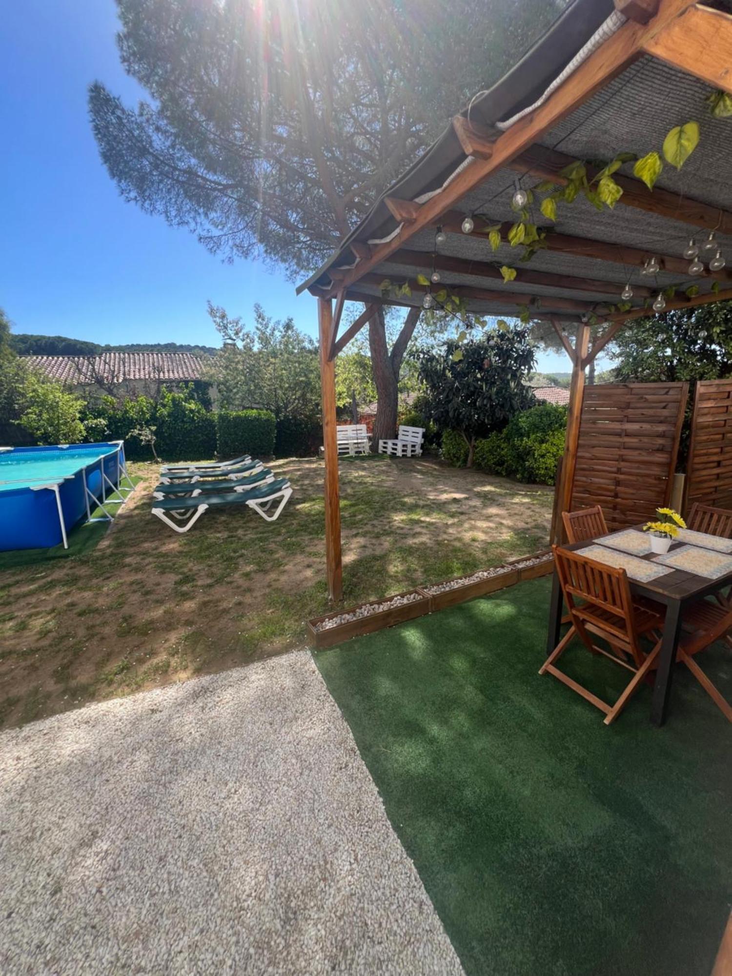 casa-Apartamento planta baja,Jardín privado Romanyà de la Selva Exterior foto